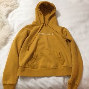 Cotton On Yellow Minimalist Hoodie